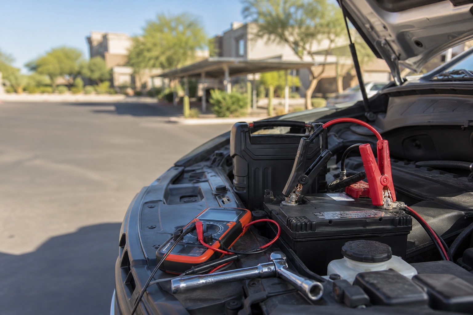 A/C, overheating, and warning lights